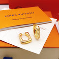 Louis Vuitton Gold-Tone Earrings - album image 1