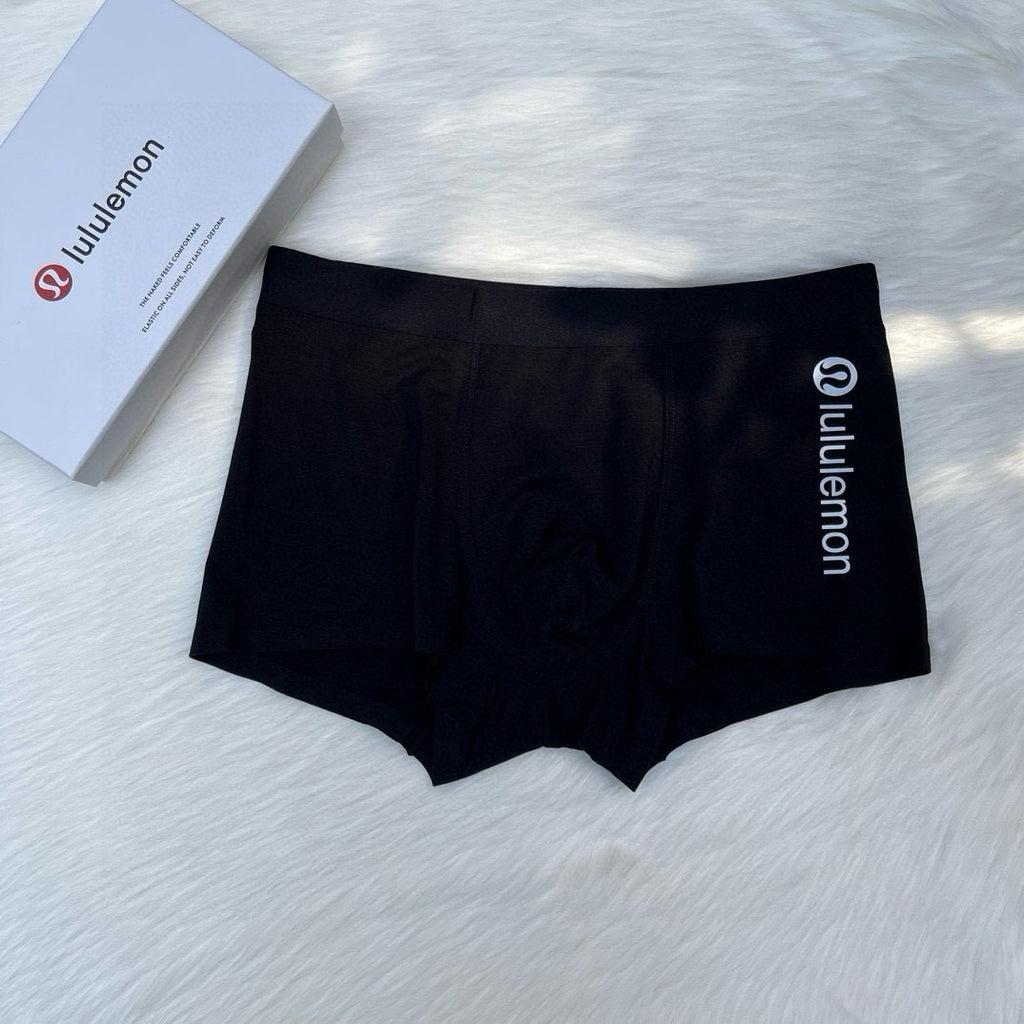 Lululemon navy vertical side letter boxer briefs - view 5