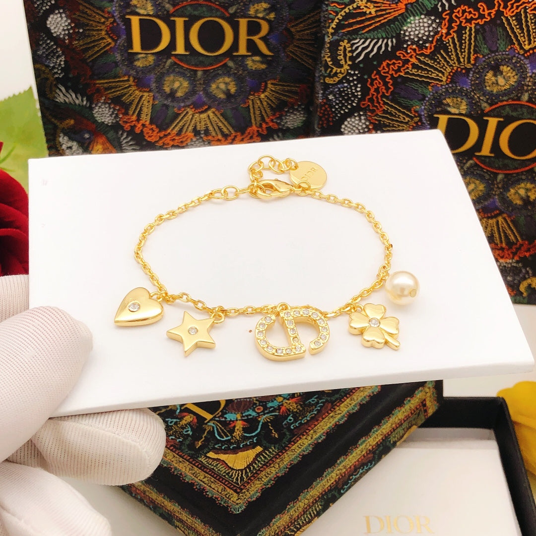 Dior CD Flower Charm Bangle - product image 1