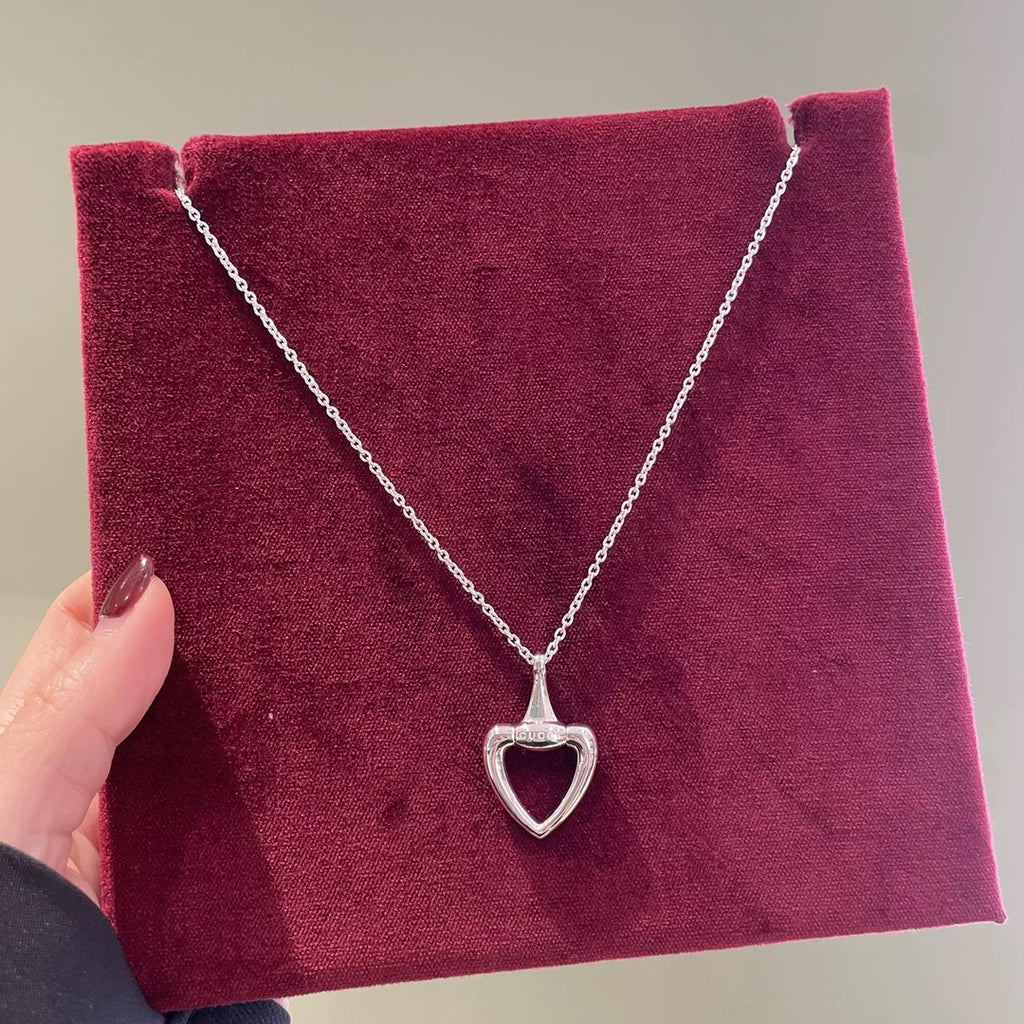 Gucci Horsebit Heart Pendant Necklace - album image 6