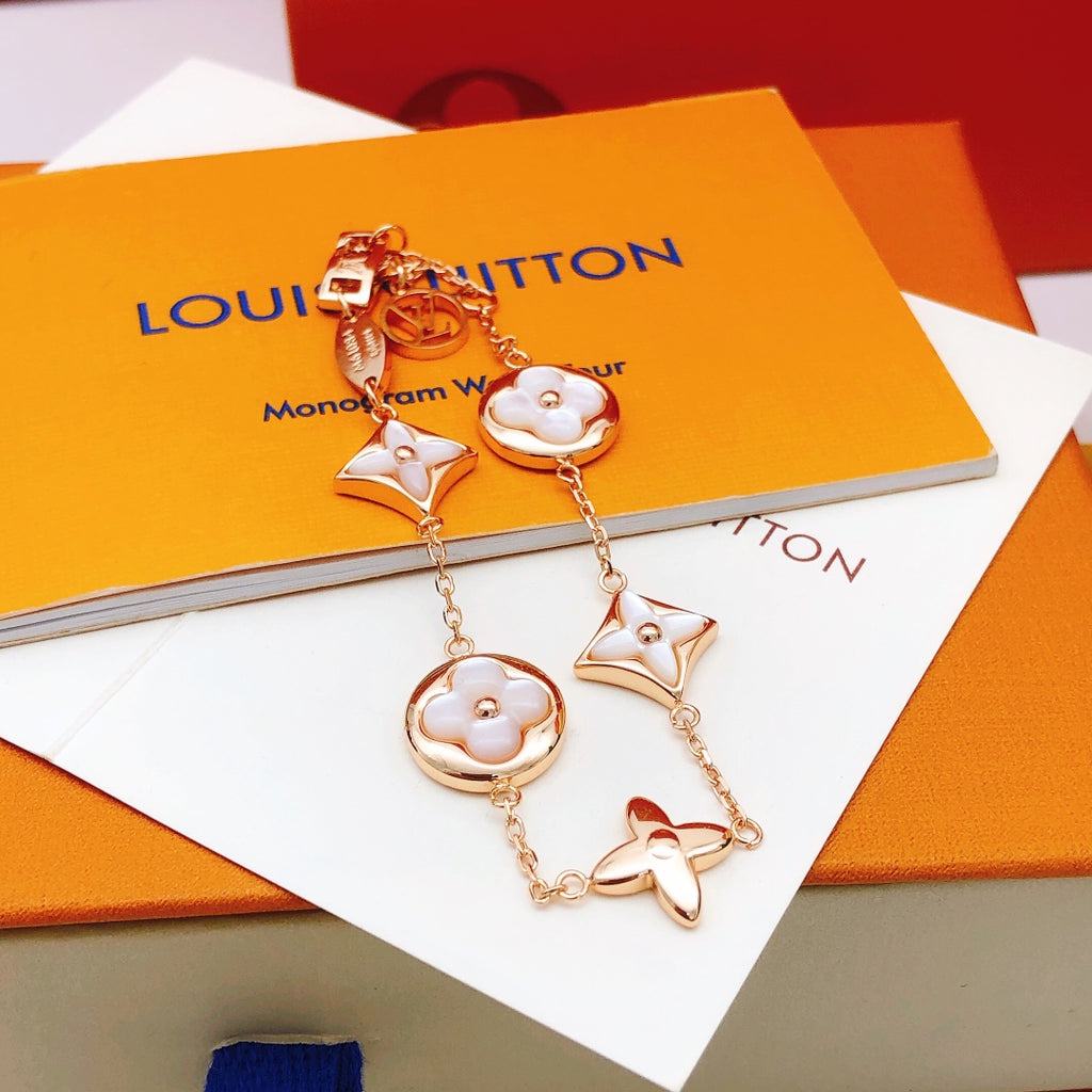 Louis Vuitton Rose Gold-Tone Gold-Tone White Mother-of-Pearl Bracelet - album image 2
