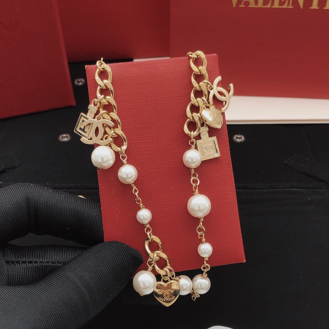Dior Mixed Charm Pearl-Look Necklace - product image 4