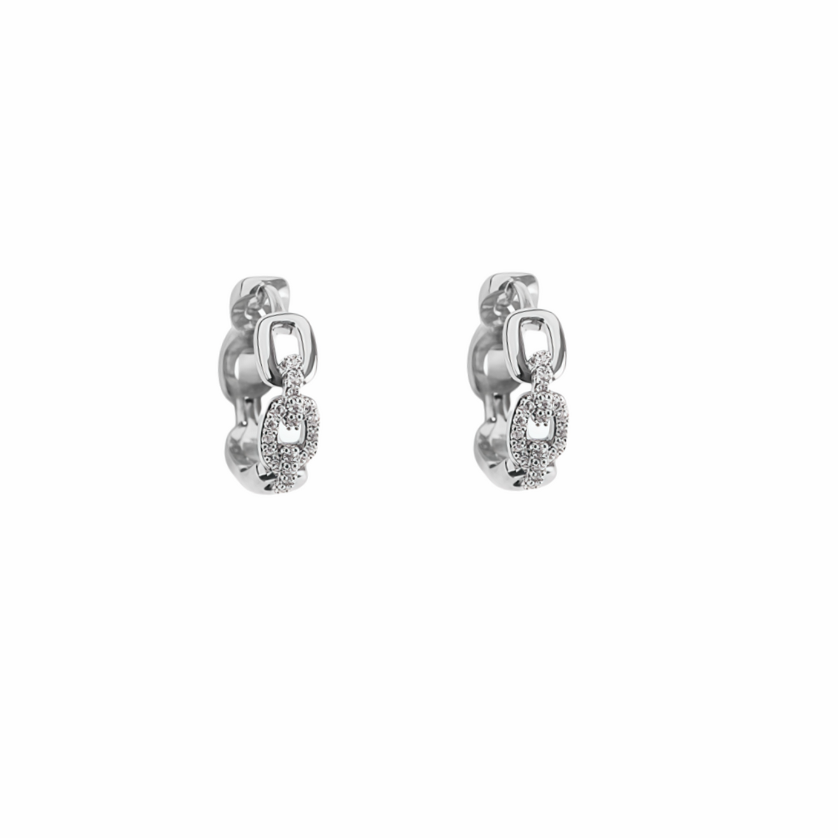 Chanel Rose Rose Gold-Tone Stud Earrings - album image 2