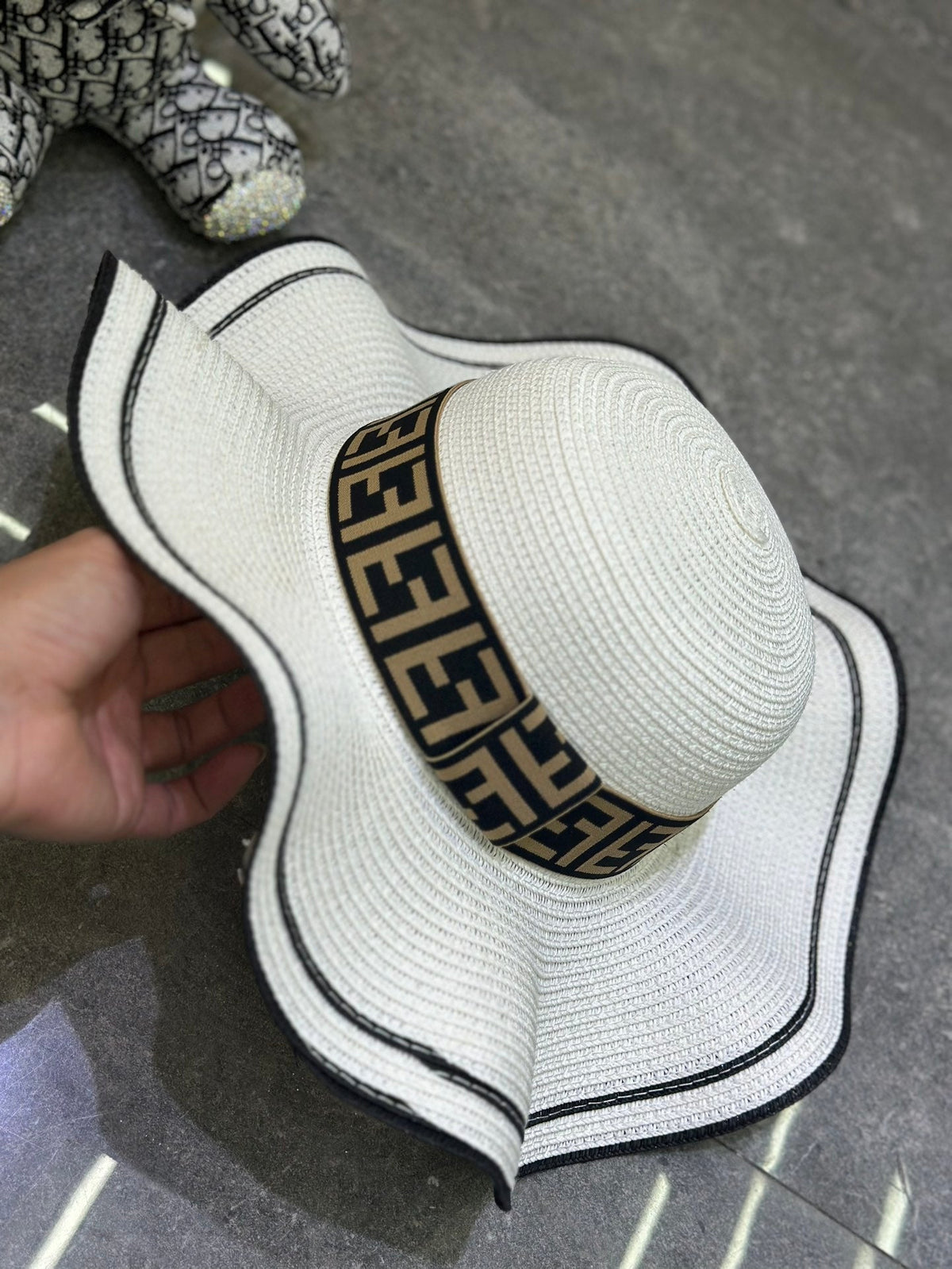 Fendi Wide Brim Hat - image 8
