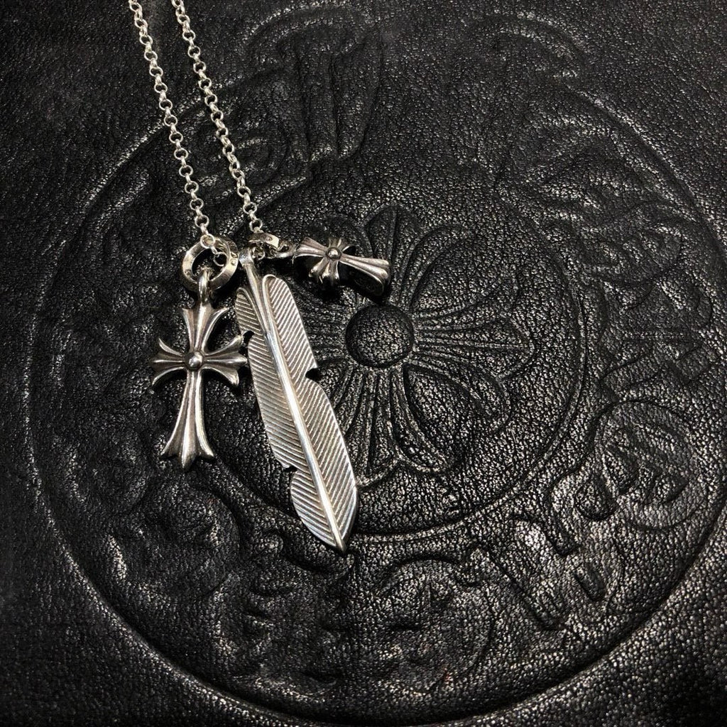 Chrome Hearts Whistle and Cross Cluster Necklace - album image 1