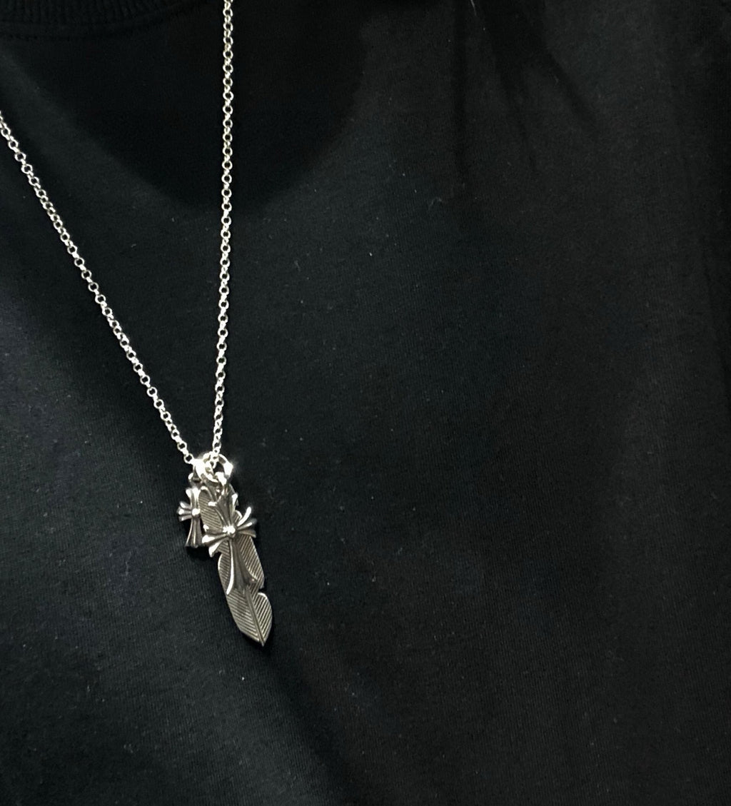 Chrome Hearts Whistle and Cross Cluster Necklace - album image 7