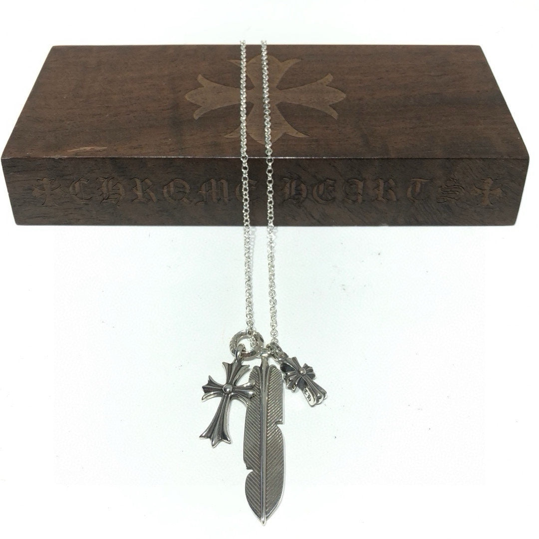 Chrome Hearts Whistle and Cross Cluster Necklace - album image 3