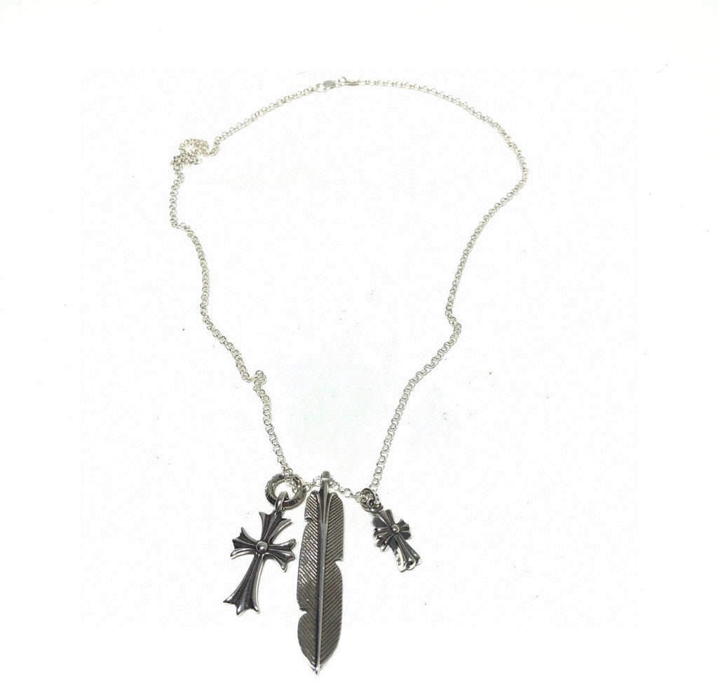 Chrome Hearts Whistle and Cross Cluster Necklace - album image 4