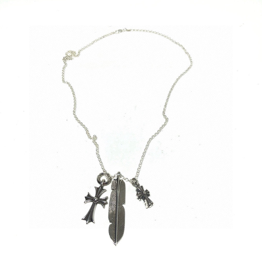 Chrome Hearts Whistle and Cross Cluster Necklace - album image 4