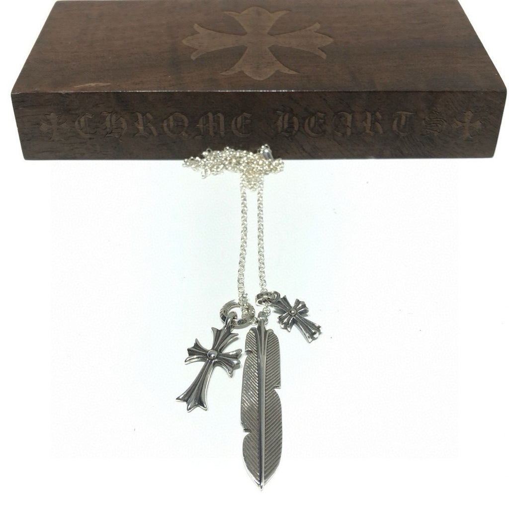 Chrome Hearts Whistle and Cross Cluster Necklace - album image 5