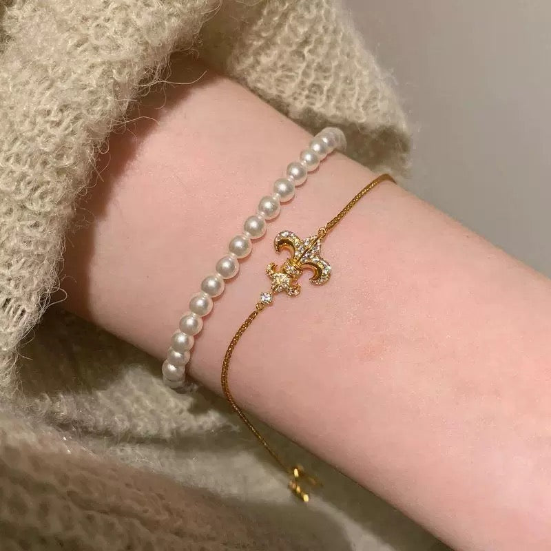 Chrome Hearts Gold-Tone Anchor Motif Bracelet - album image 7