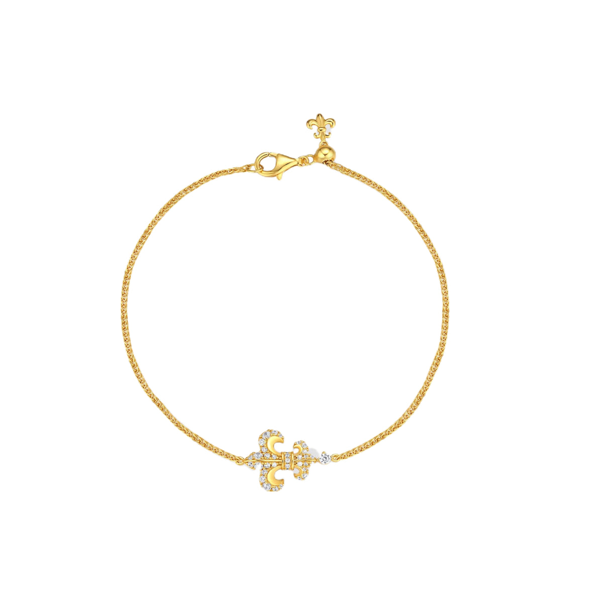 Chrome Hearts Gold-Tone Anchor Motif Bracelet - album image 2