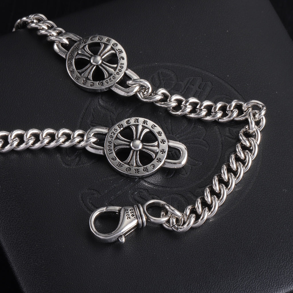 Chrome Hearts Round Cross Station Chain Jewelry - album image 3