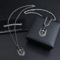 Chrome Hearts Ornate Crest Pendant Necklace - album image 1