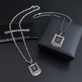 Chrome Hearts Square Frame Pendant Necklace - album image 1