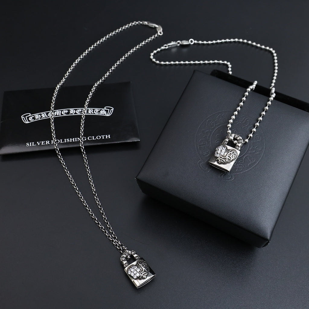 Chrome Hearts Small Ornamental Tag Necklace - album image 1