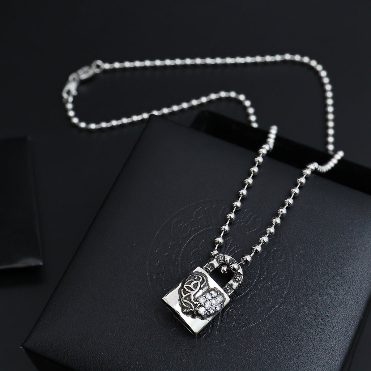 Chrome Hearts Small Ornamental Tag Necklace - album image 2