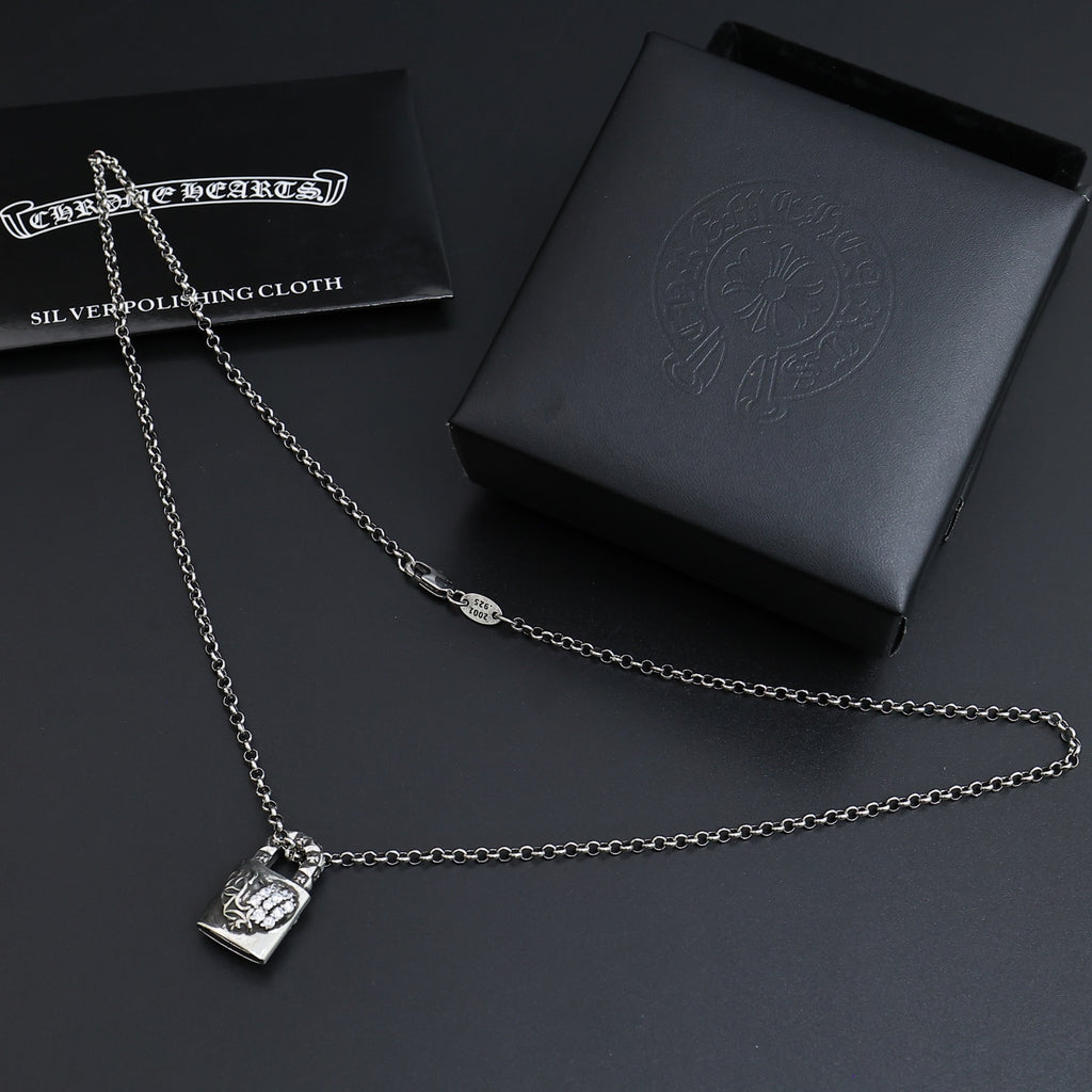 Chrome Hearts Small Ornamental Tag Necklace - album image 4