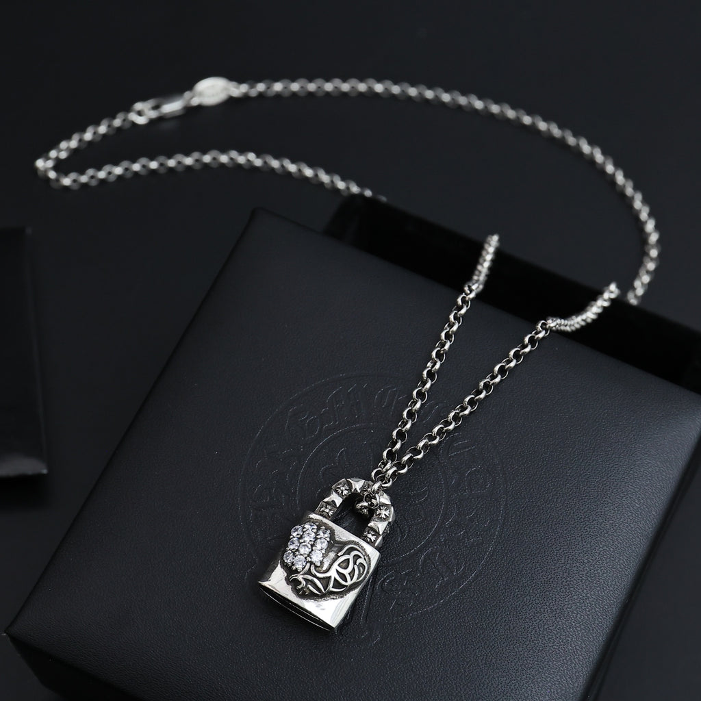 Chrome Hearts Small Ornamental Tag Necklace - album image 3