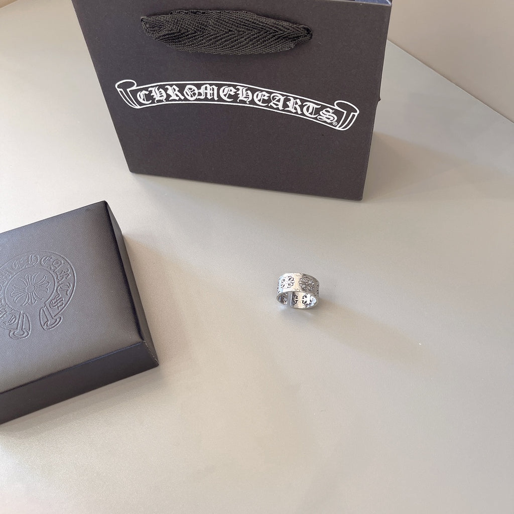 Chrome Hearts Wide Engraved Cylinder Ring - album image 6