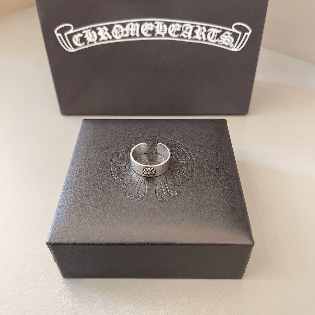 Chrome Hearts Open Edge Silver-Tone Band Ring - album image 1