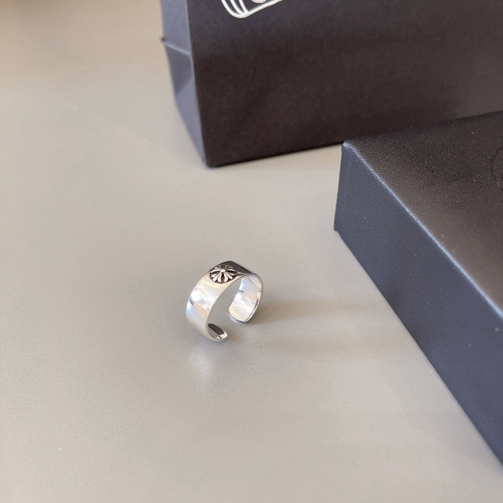 Chrome Hearts Open Edge Silver-Tone Band Ring - album image 4