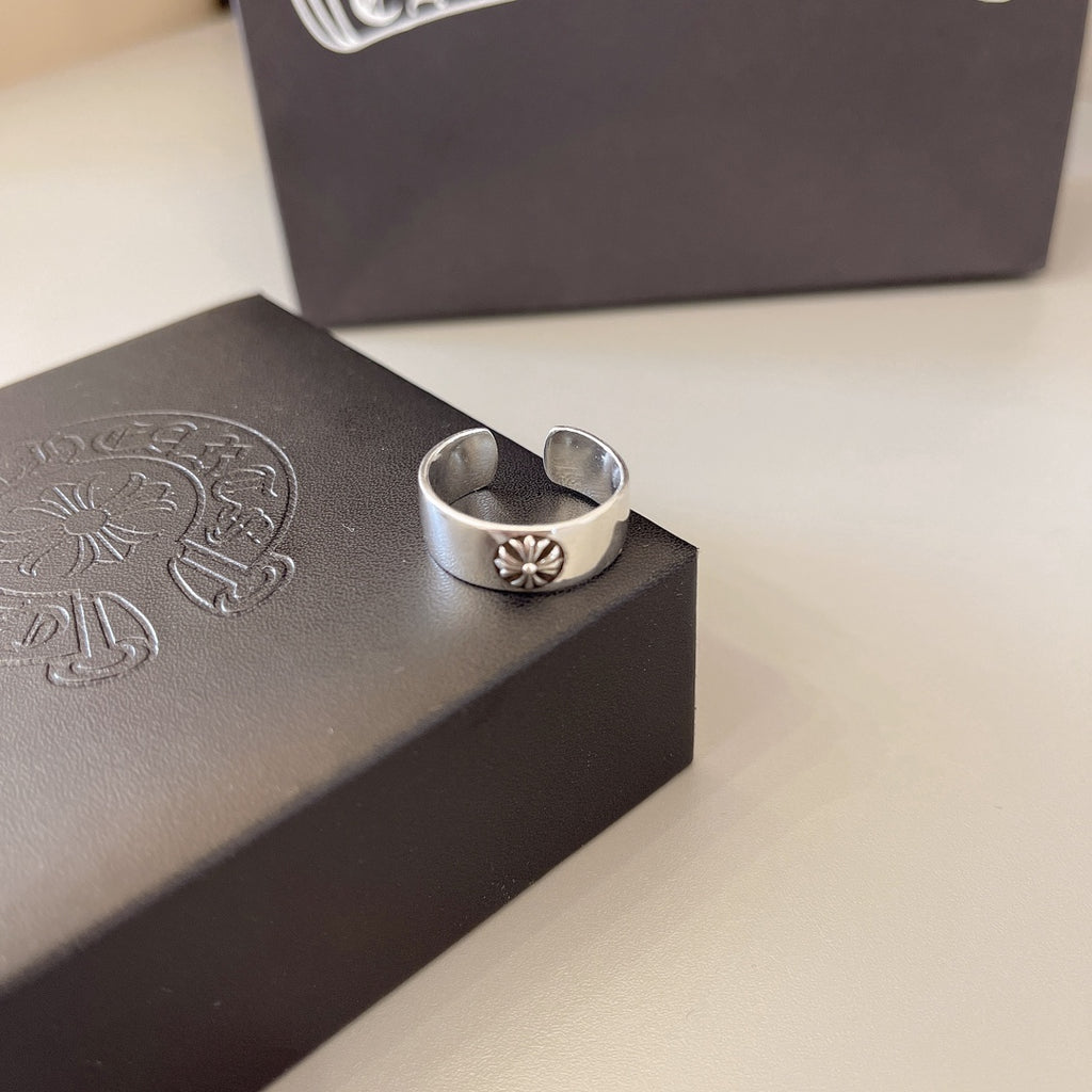 Chrome Hearts Open Edge Silver-Tone Band Ring - album image 7
