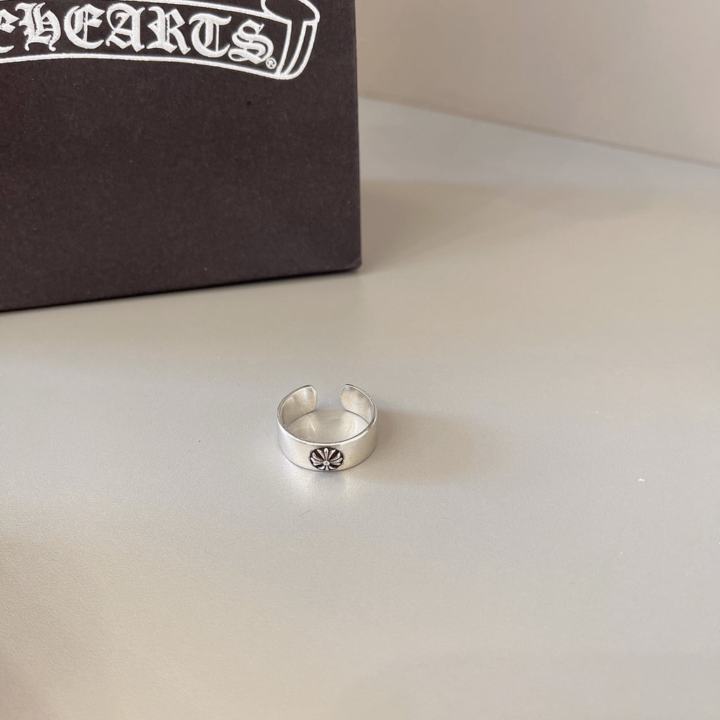 Chrome Hearts Open Edge Silver-Tone Band Ring - album image 2