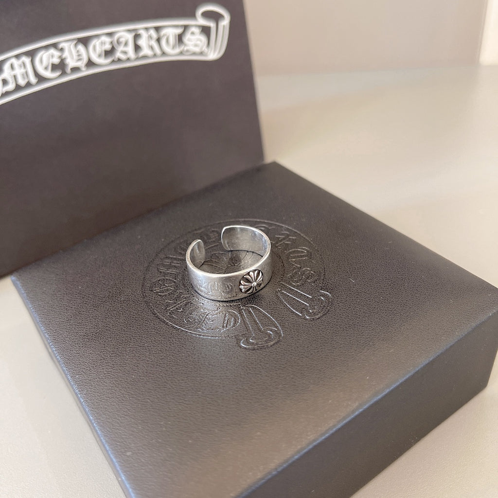 Chrome Hearts Open Edge Silver-Tone Band Ring - album image 3