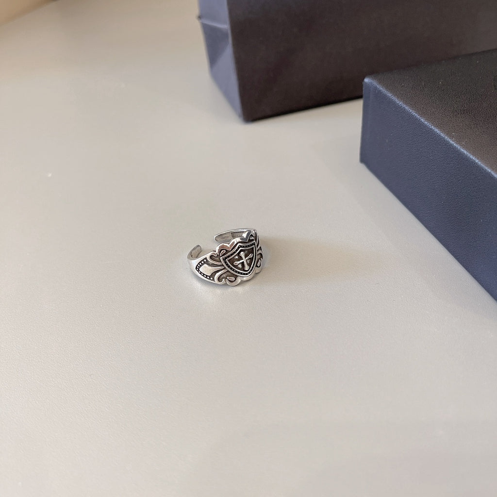 Chrome Hearts Compact Relief Signet Ring - album image 4