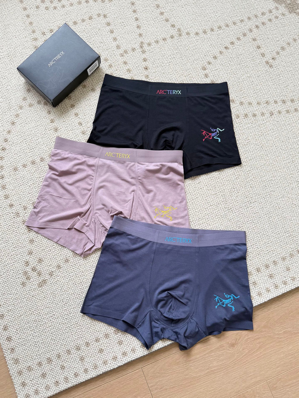 Arcteryx colorful waist lettering boxer briefs - view 3