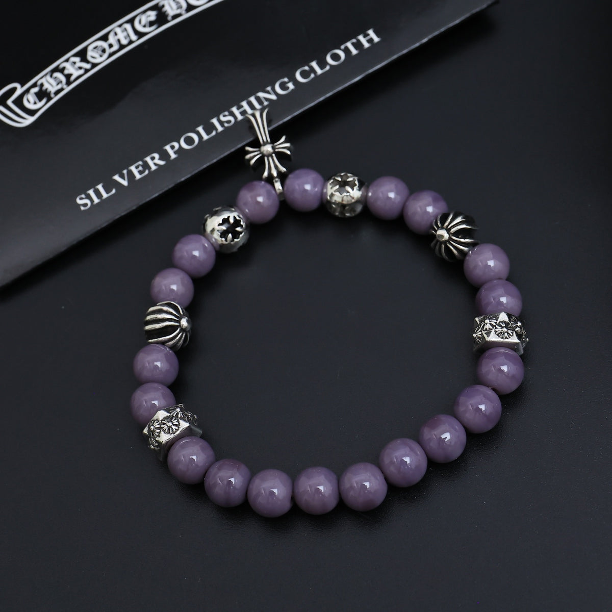 Chrome Hearts Pastel Bead Ornamental Bracelet - album image 5