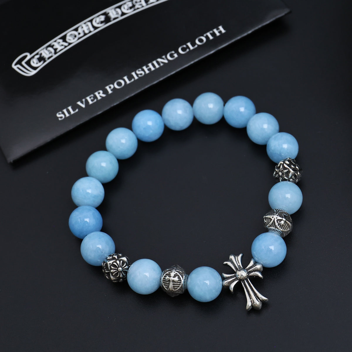 Chrome Hearts Pastel Bead Ornamental Bracelet - album image 3