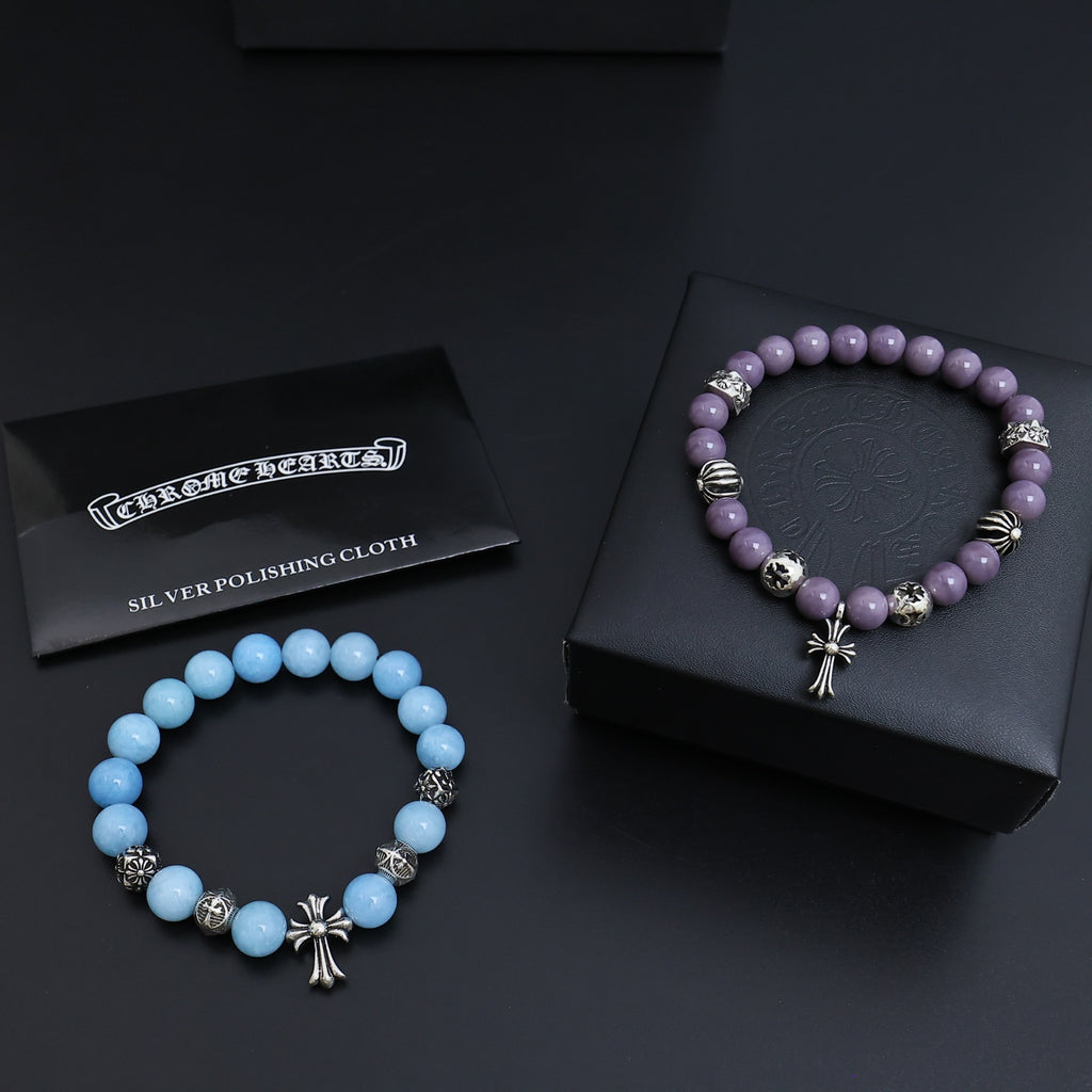 Chrome Hearts Pastel Bead Ornamental Bracelet - album image 1