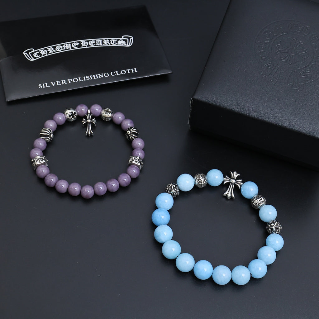 Chrome Hearts Pastel Bead Ornamental Bracelet - album image 6