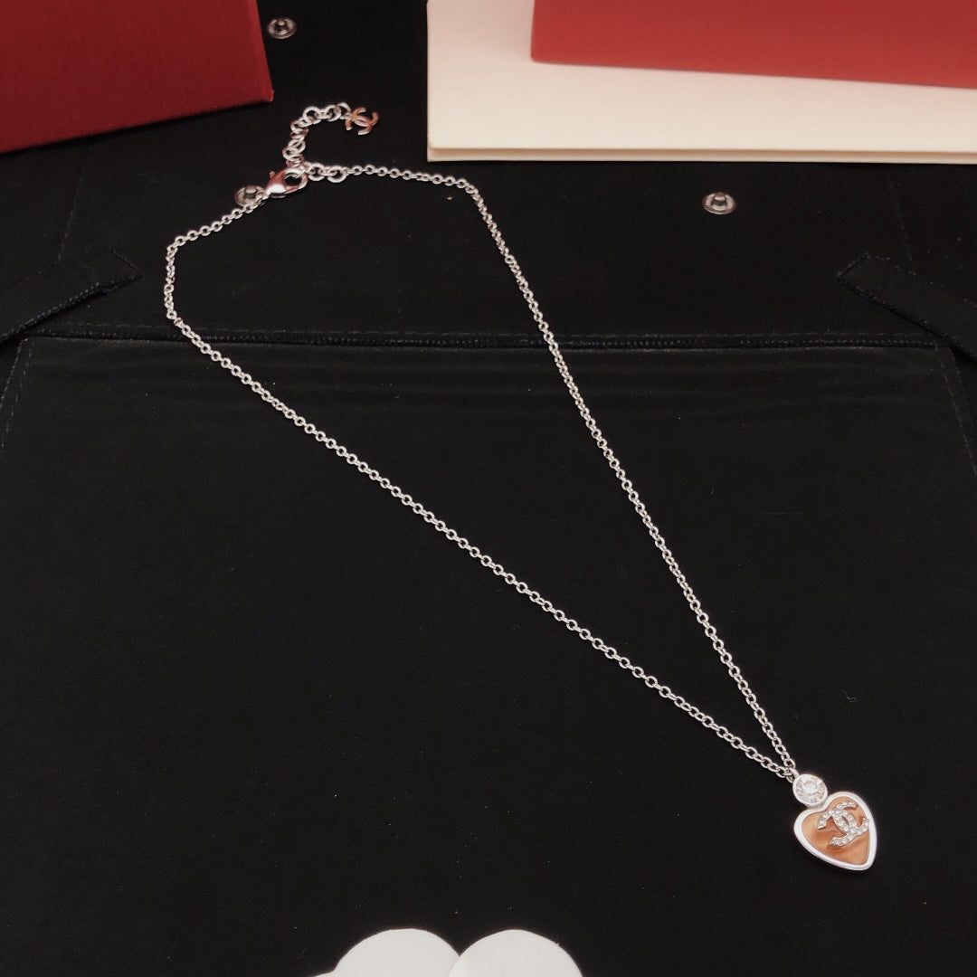 Chanel Pink Heart Necklace - album image 6