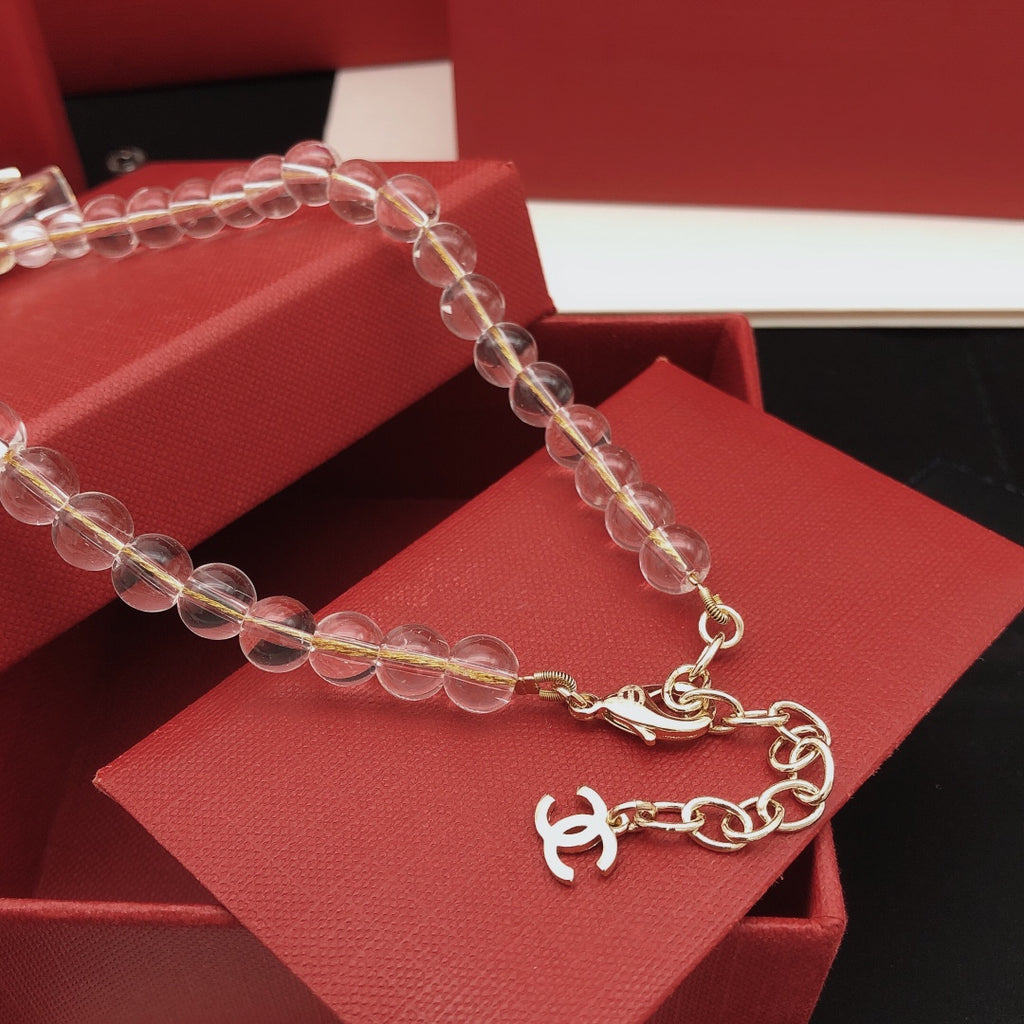 Chanel Bow Butterfly Pearl Necklace - album image 5
