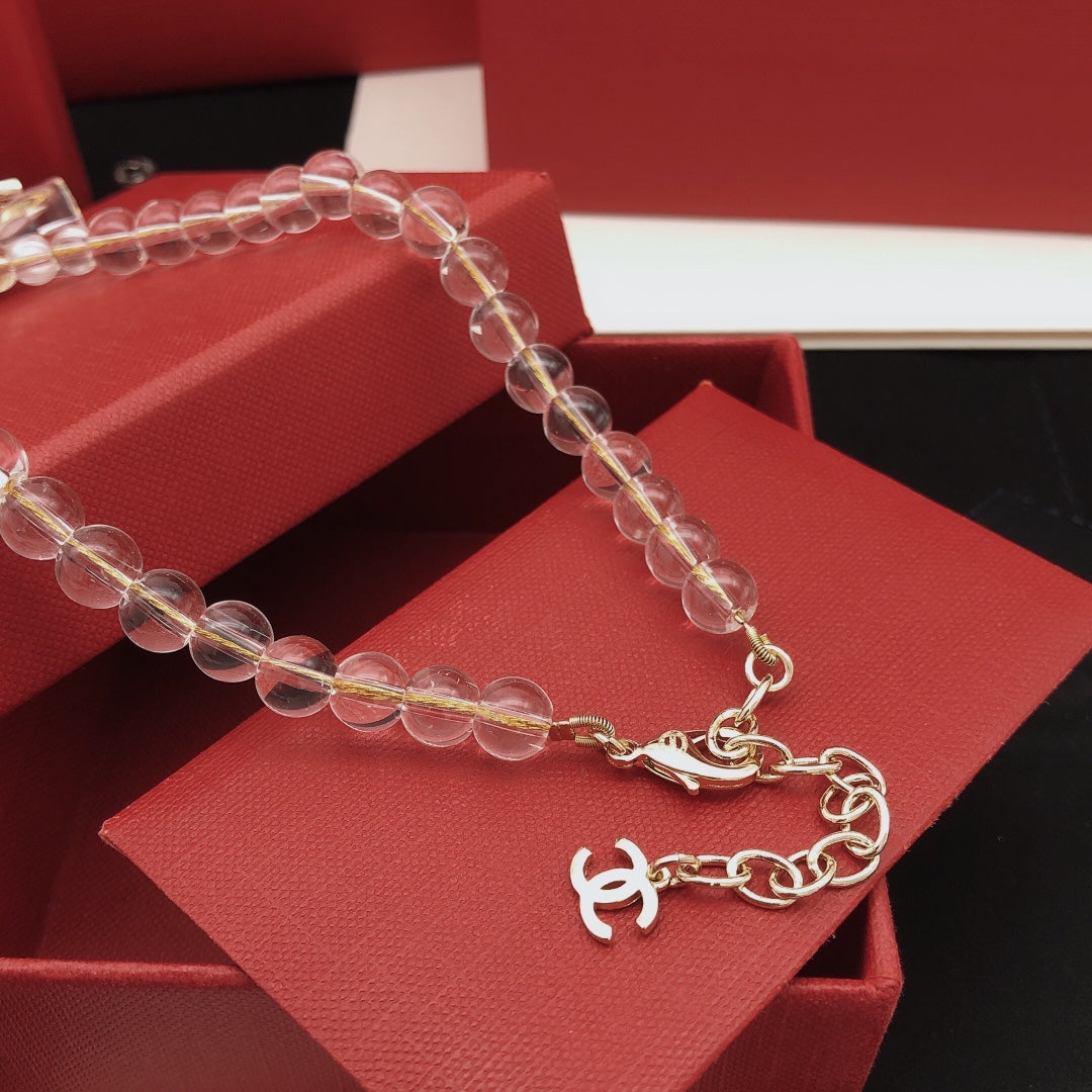 Chanel Bow Butterfly Pearl Necklace - album image 5