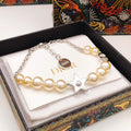 Dior Silver-Tone Star Pearl-Look Bracelet - product image 1