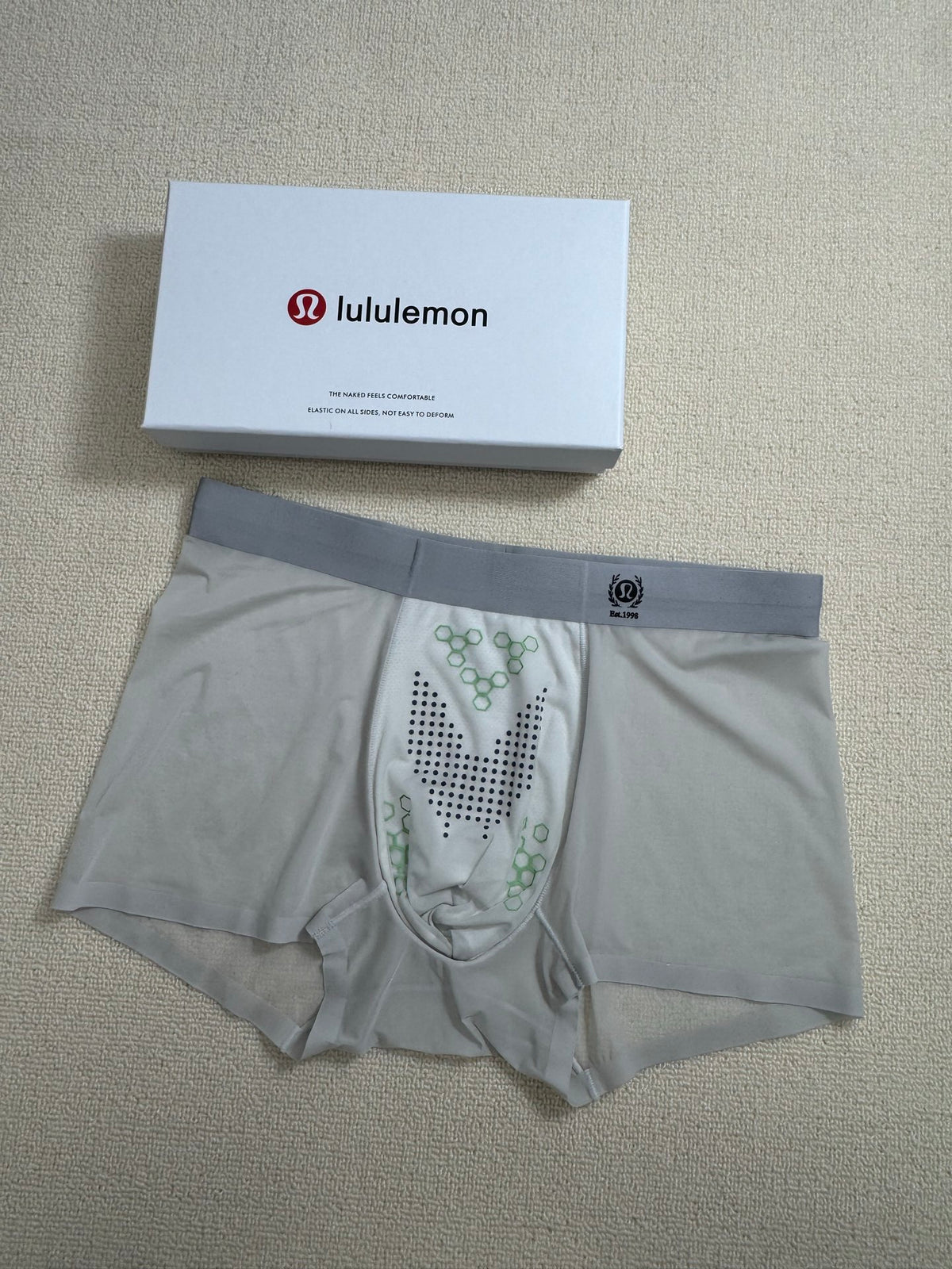 Lululemon neutral letter waist boxer briefs - view 8