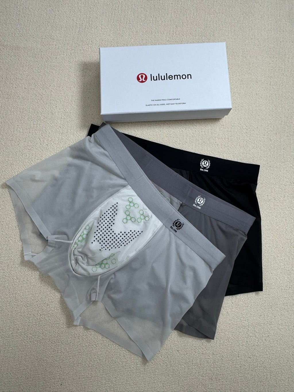 Lululemon neutral letter waist boxer briefs - view 5