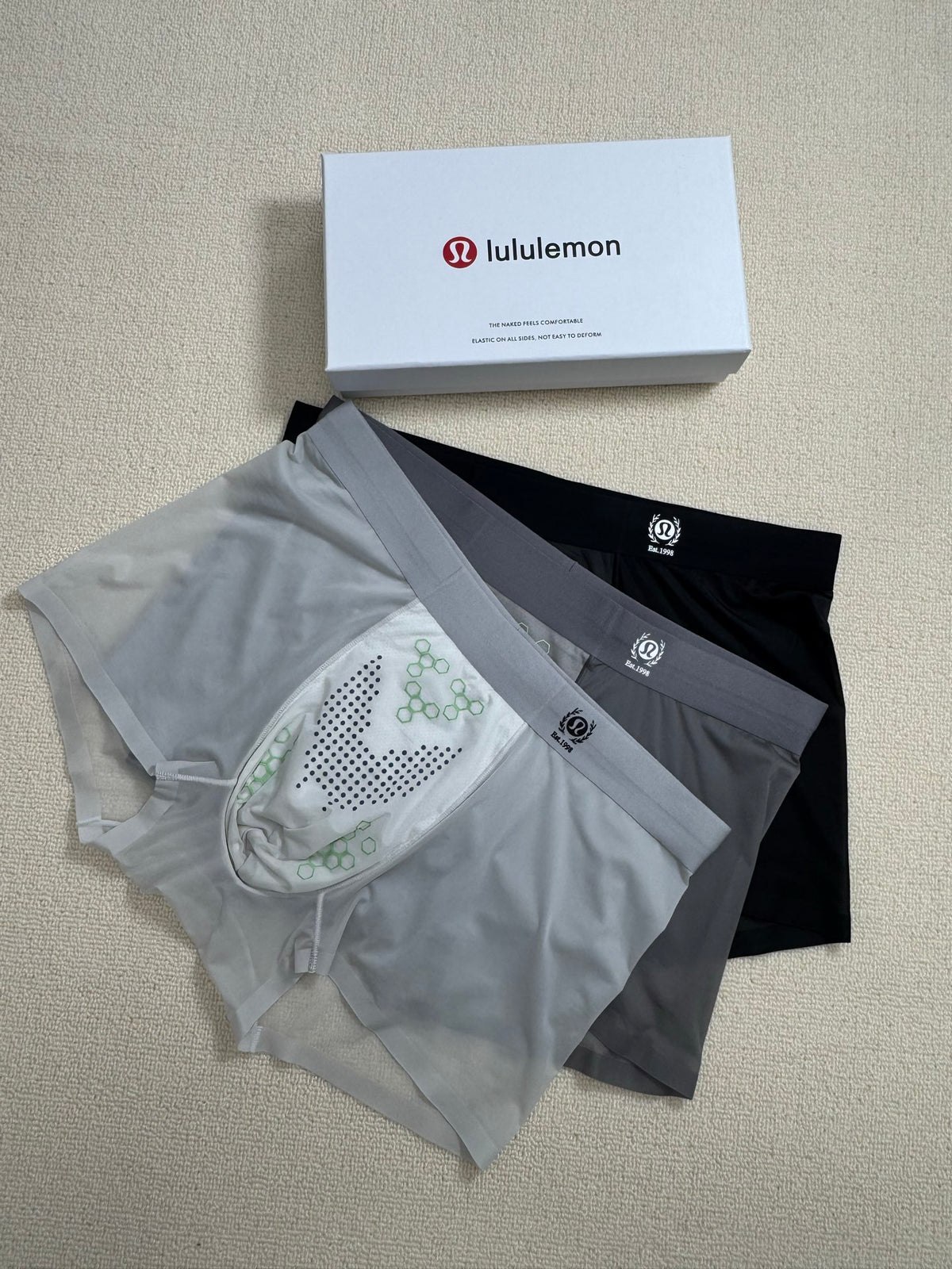 Lululemon neutral letter waist boxer briefs - view 5