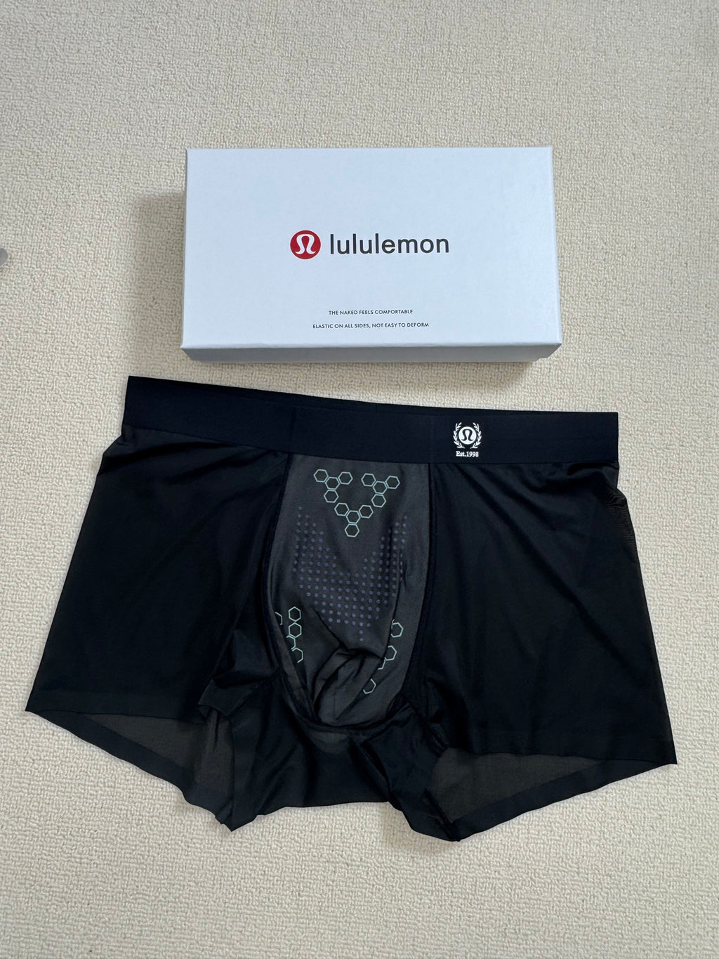 Lululemon neutral letter waist boxer briefs - view 6