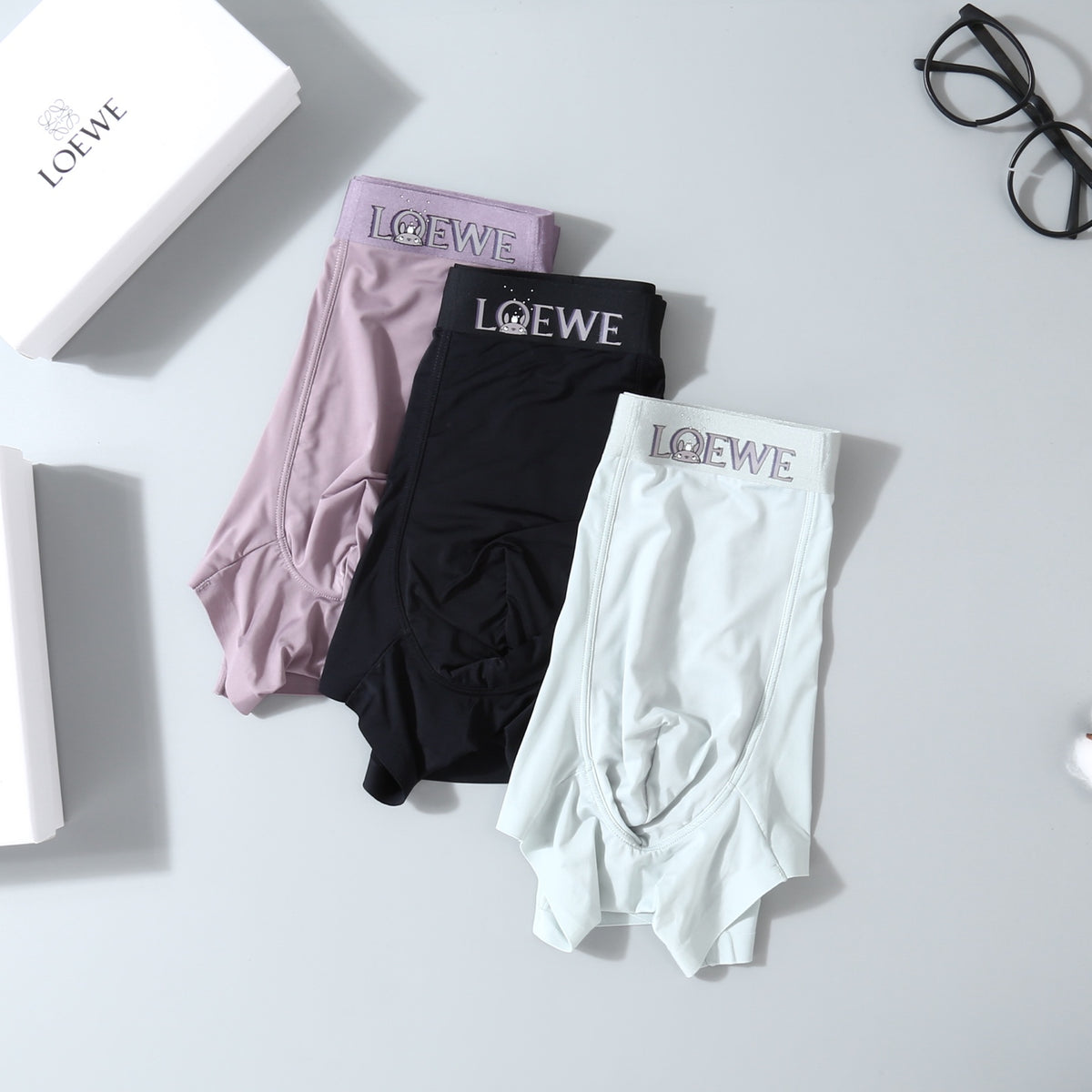 Loewe tonal lettered waist boxer briefs - view 5