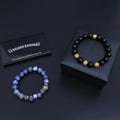 Chrome Hearts Violet Bead Silver Spacer Bracelet - album image 1