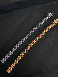 Chrome Hearts Red Accent Cross Station Bracelet - album image 1