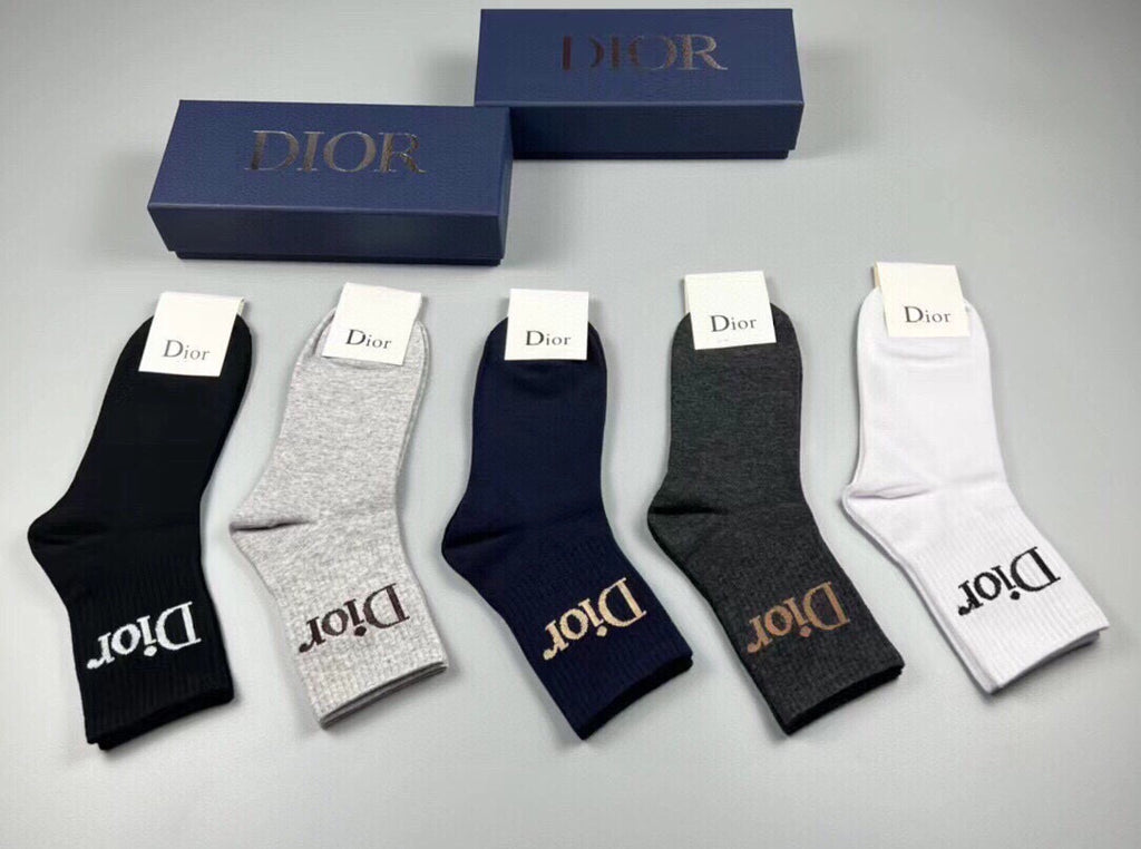 Dior large foot wordmark ankle socks - view 8