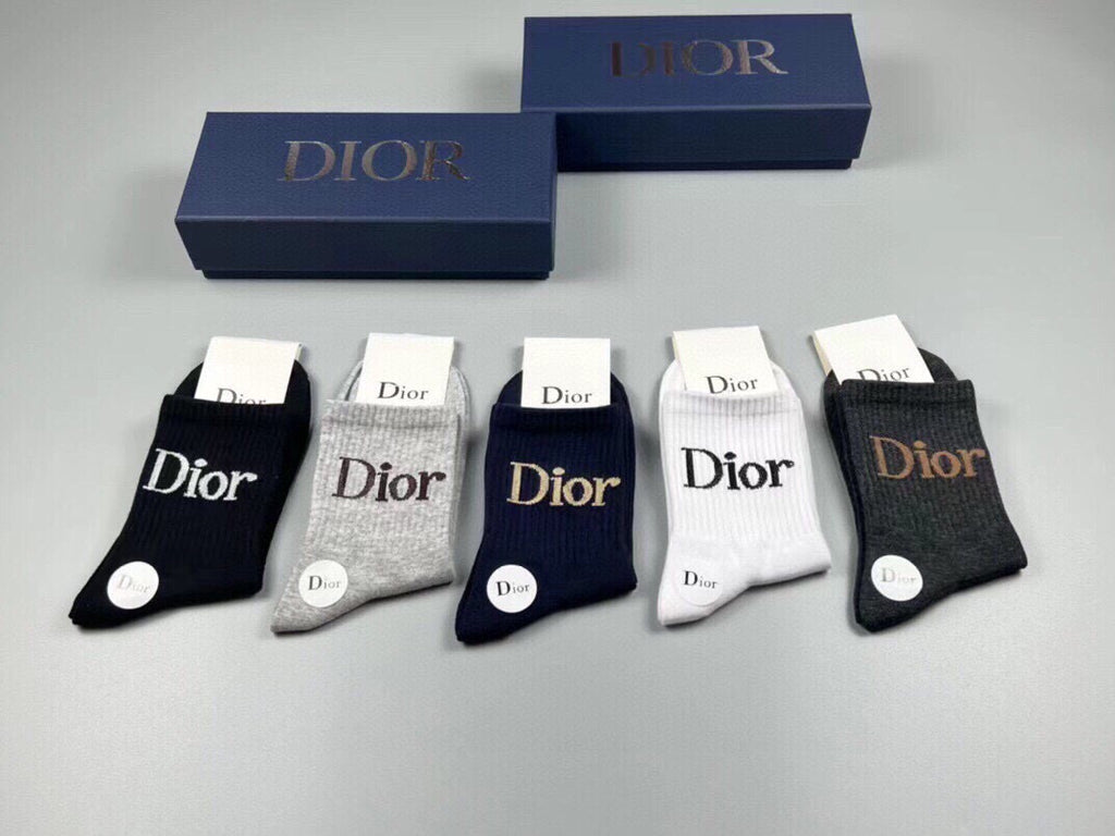 Dior large foot wordmark ankle socks - view 7