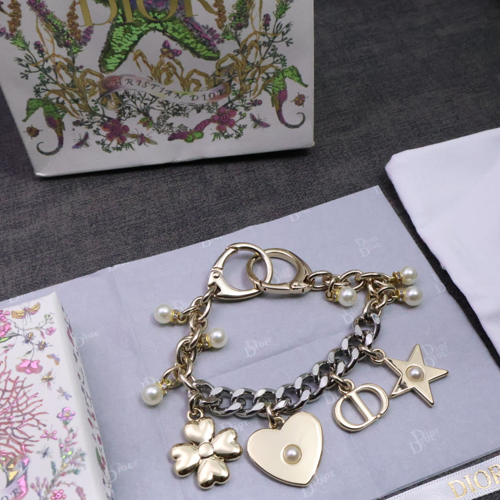 Dior Star Clover and Heart Bag Chain - product image 7