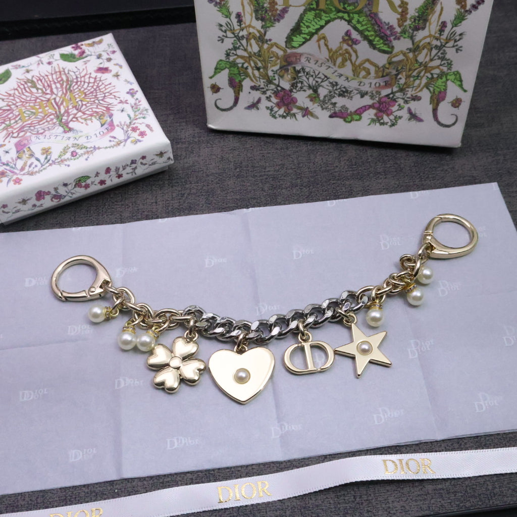 Dior Star Clover and Heart Bag Chain - product image 3
